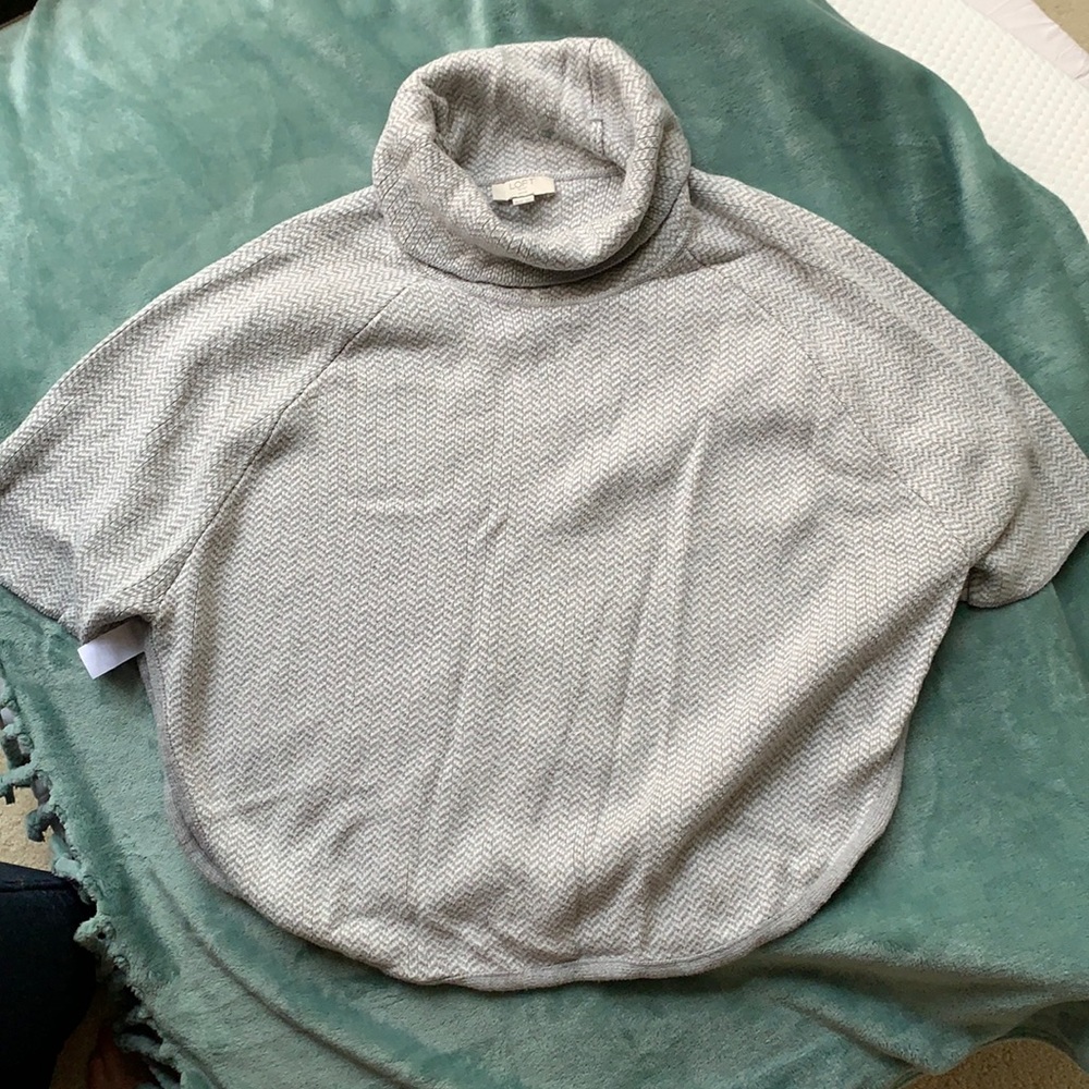 Loft poncho sweater